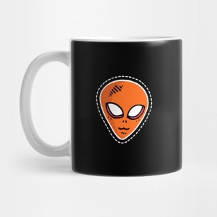 Funny Alien Head On Secret Space Program On Their UFO's Mug